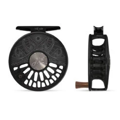 Abel TR Reel 4/5 Gloss Black, Underwood Last Light With Rosewood Handle(2023 Abel Tr Reel 4 5 Gloss Black Underwood Las Light With Rosewood Handle)