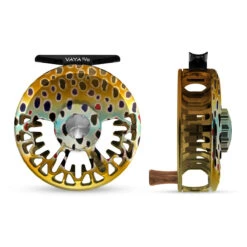 Abel Vaya Reel 5/6 Native Brown With Walnut Handle(2023 Abel Vaya Reel 5 6 Native Brown With Walnut Handle)