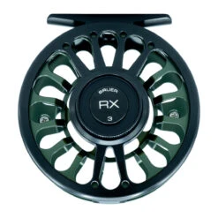 Bauer RX Fly Reel Dark Dark Green #7(2023 Bauer Rx Fly Reel Dark Green Gold Dark Green 7)