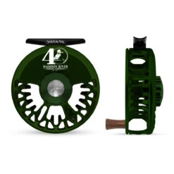 Abel Vaya Reel5/6 MRFC 40th Logo Deep Green With Rosewood Handle(2024 Abel Vaya Reel 5 6 Mrfc 40th Logo Deep Green With Rosewood Handle)