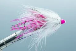 Hartwick's Cone Wiggler White/Pink(2024 Aqua Flies Hartwicks Cone Wiggler White Pink)