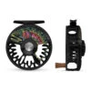 Abel Vaya Reel 5/6 Larko Rainbow Trout, Lark Rainbow Trout Black Drag Knob With Walnut Handle(2023 Abel Vaya Reel 5 6 Larko Rainbow Trout Lark Rainbow Trout Black Drag Knob With Platinum Handle) -Mrfc Abel Vaya Reel 5 6 Larko Rainbow Trout Lark Rainbow Trout Black Drag Knob with Walnut Handle