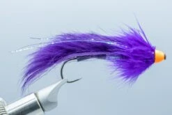 Bunny Hare Leech Purple(2024 Aqua Flies Bunny Hare Leech Purple)