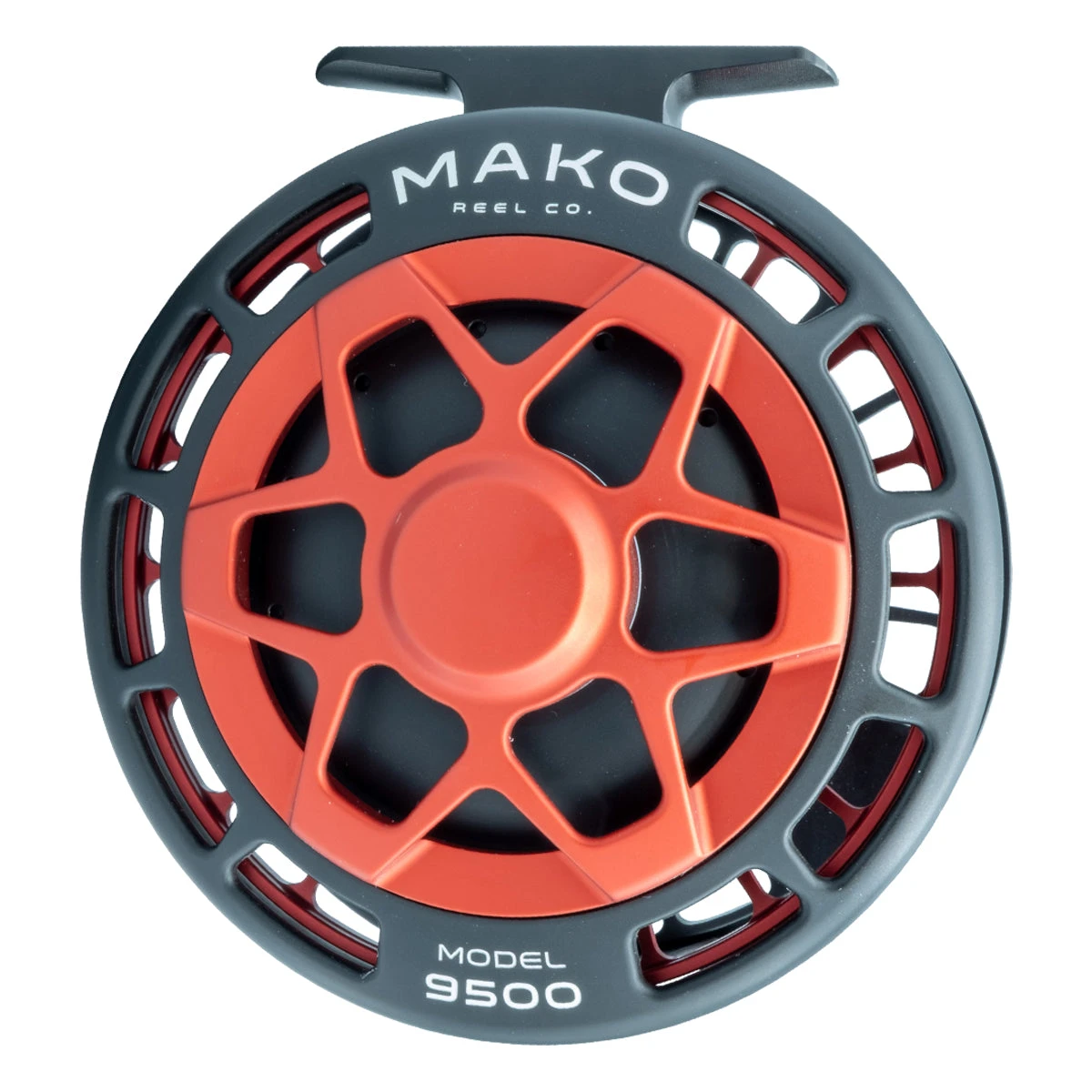 Mako 9500-810 Inshore Fly Reel Matte Red On Black Right Hand(2020 Mako 9500 810 Inshore Fly Reel Matte Red On Black Right Hand) 3 Mako 9500-810 Inshore Fly Reel Matte Red On Black Right Hand(2020 Mako 9500 810 Inshore Fly Reel Matte Red On Black Right Hand)